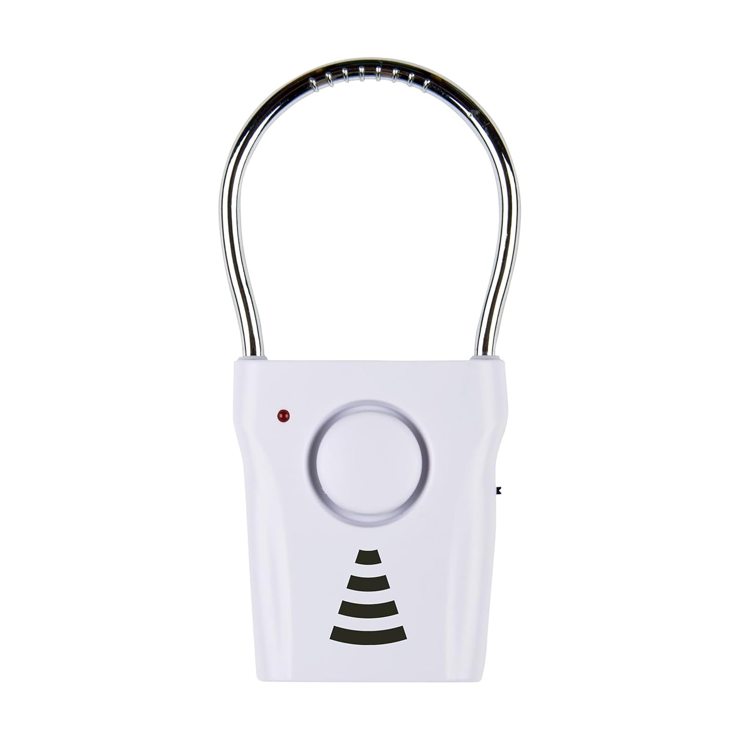 Wireless 110dB Door Handle Alarm with 680 Ft Range, Vibration-Triggered Home Security, Travel-Friendly Security Alarm