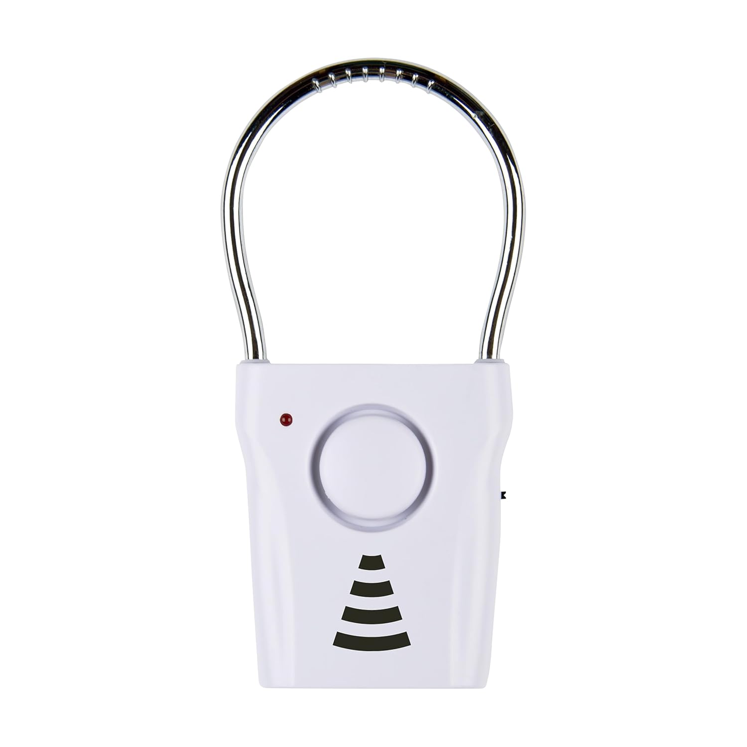 Wireless 110dB Door Handle Alarm with 680 Ft Range, Vibration-Triggered Home Security, Travel-Friendly Security Alarm