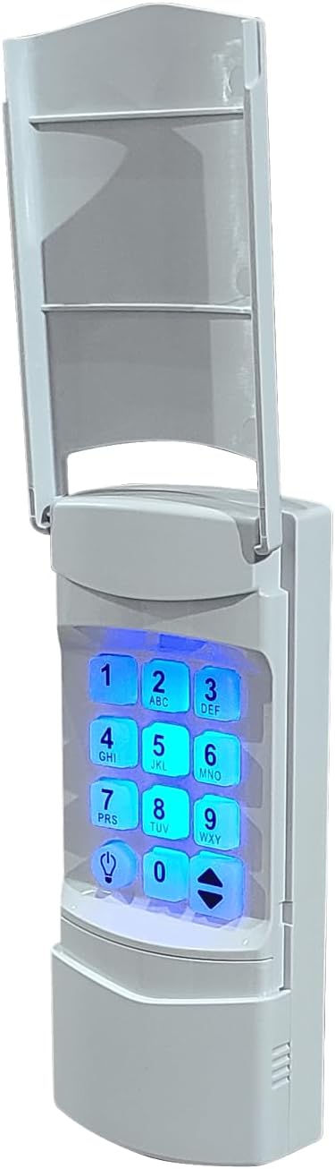 Wireless Linear NMTK DNT00094 Keypad in Light Gray - Upgrades MDTK DNT00058 and LPWKP Models