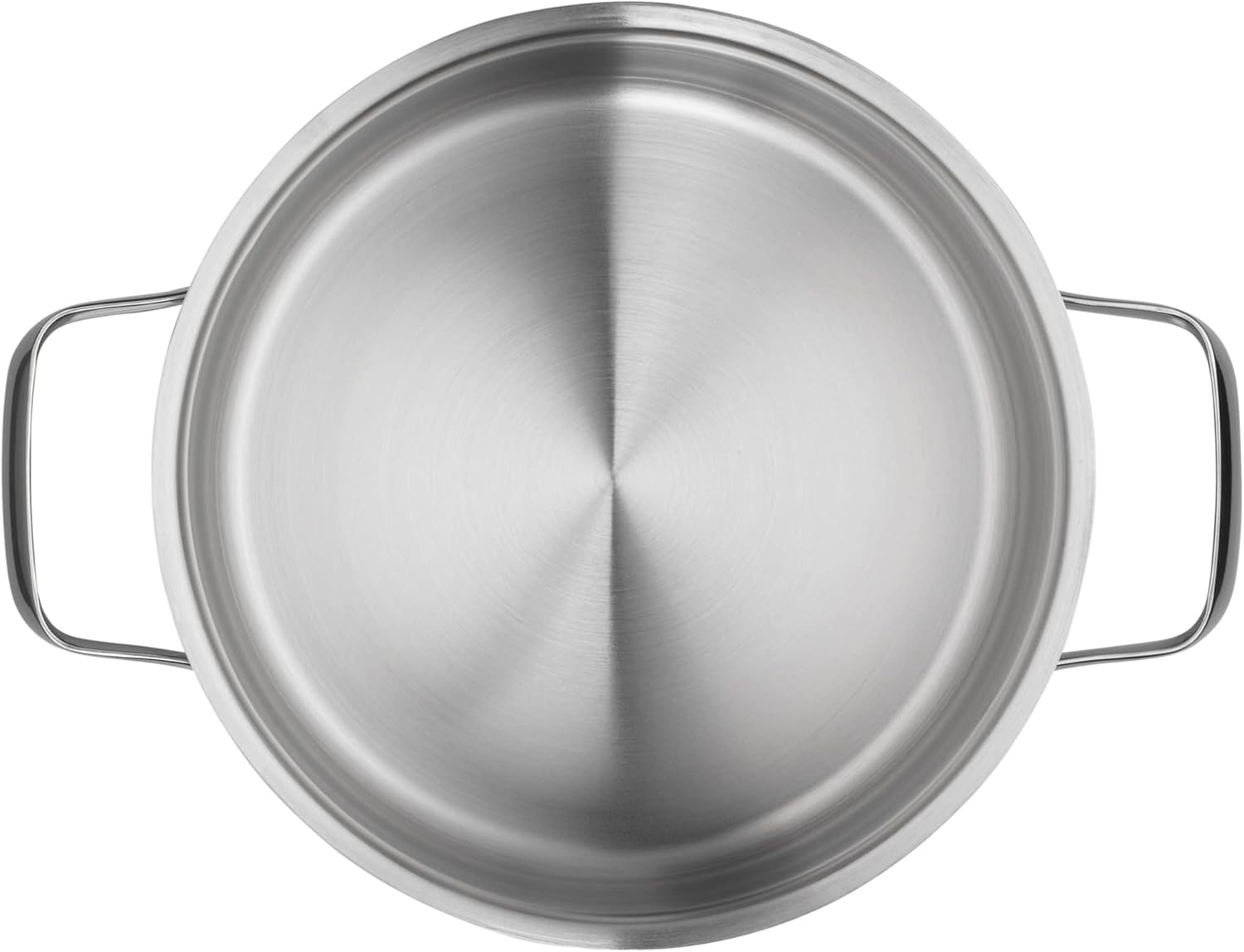 WMF Belmonte 20 cm Small Cooking Pot with Glass Lid - 2.5 L Pasta Pot for Induction Cooktops - Polished Cromargan Stainless Steel