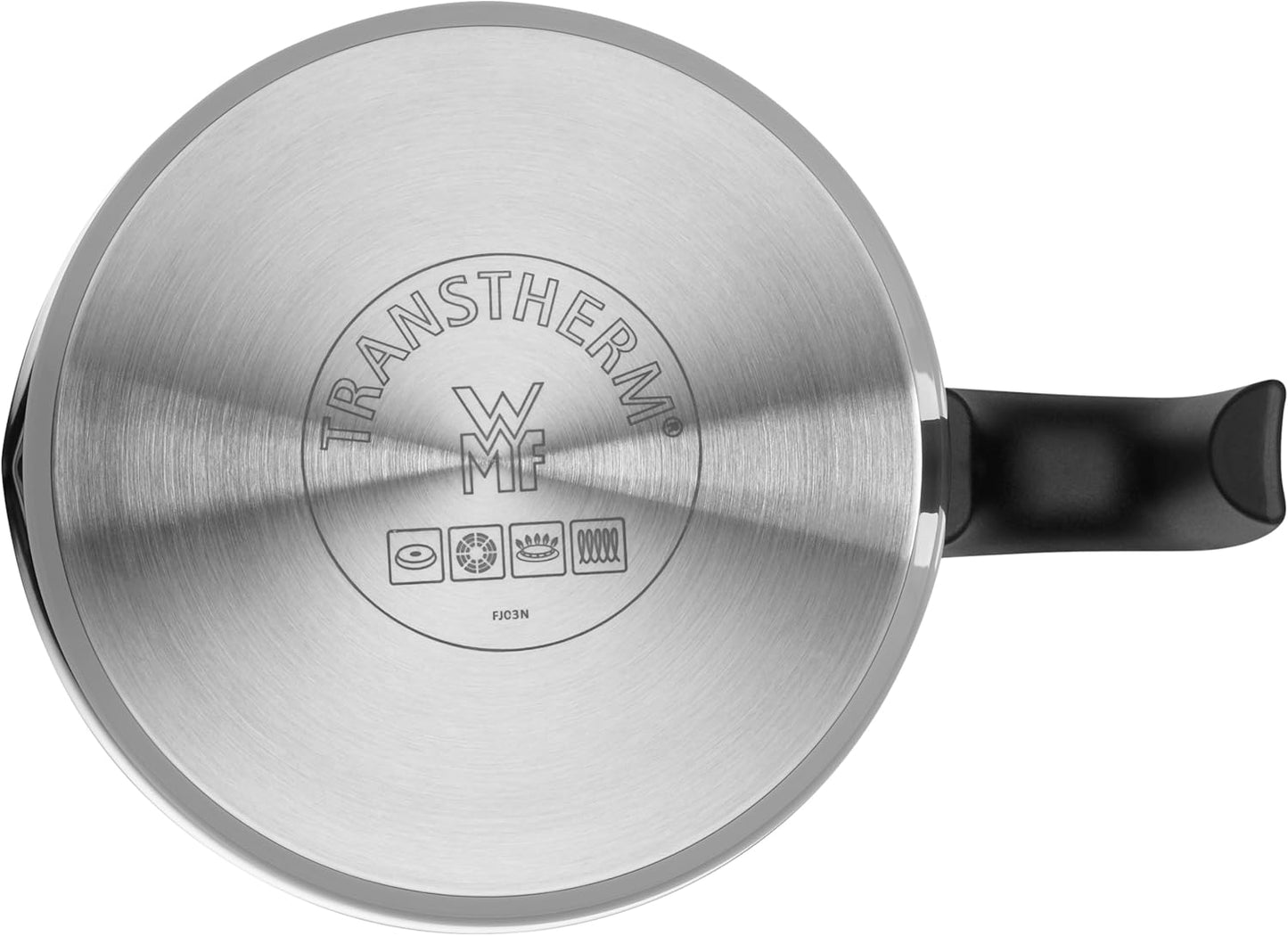 WMF Stainless Steel Milk Pot with Pouring Rim, 1.7L Capacity, Ø 14cm - Induction Compatible & Dishwasher-Safe