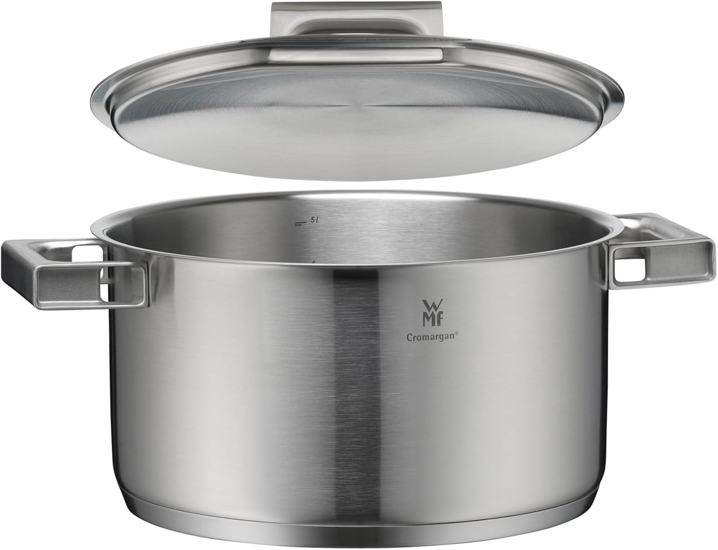 WMF Ultimate Cool 5-Piece Induction Saucepan Set - Stainless Steel, Uncoated, Dishwasher Safe
