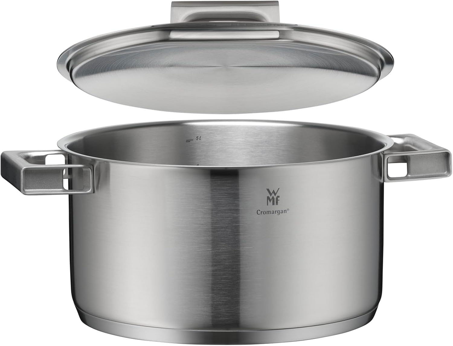 WMF Ultimate Cool 5-Piece Induction Saucepan Set - Stainless Steel, Uncoated, Dishwasher Safe