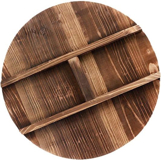 Wooden Pot Lid Splicing Pot Protection for Kitchen - Cabilock 1pc Wood Cooking Utensil
