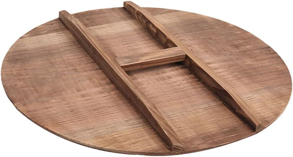 Wooden Pot Lid Splicing Pot Protection for Kitchen - Cabilock 1pc Wood Cooking Utensil