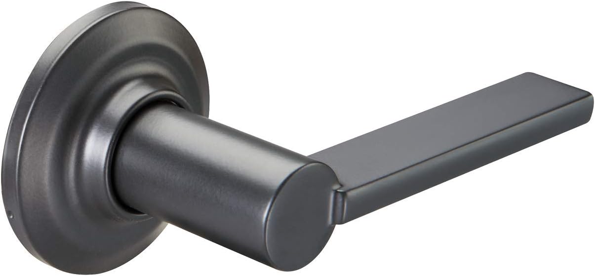 Yale D510VK01 Valdosta Passage Lever Lock in Black Suede - High Security Entry Solution