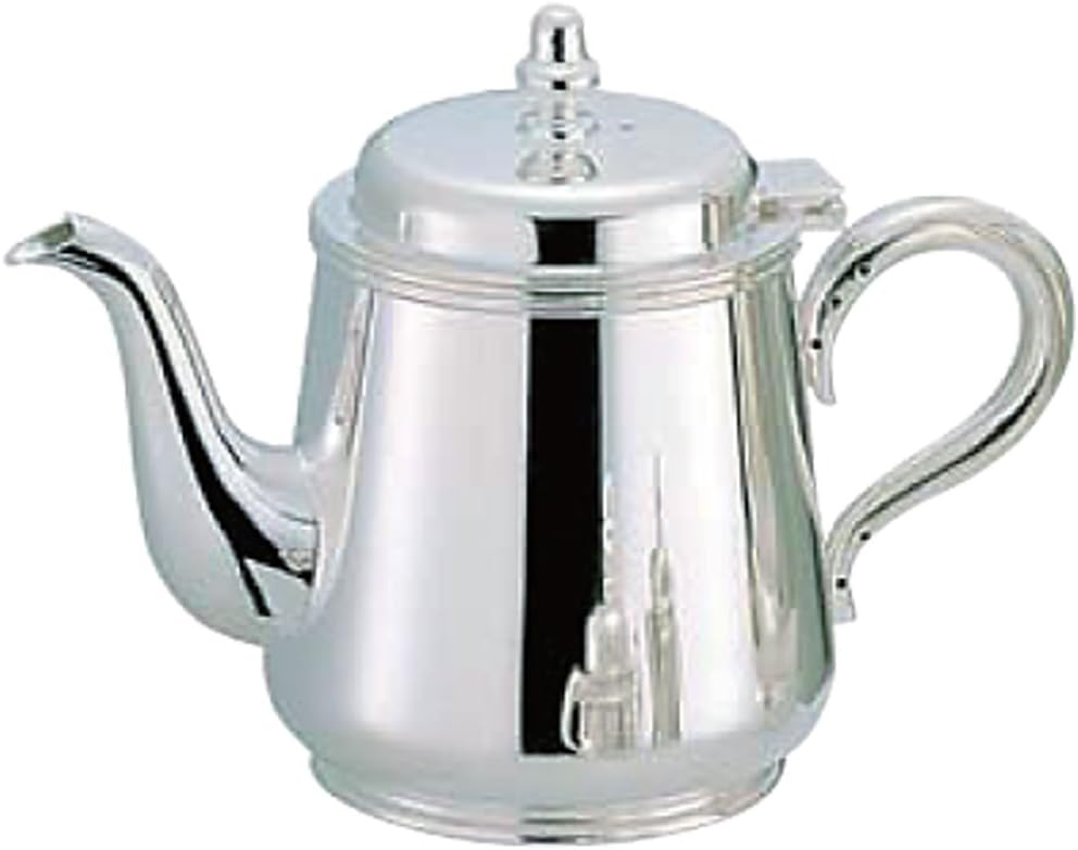 Yamashita Kogei 04-0786-1001 Western-White Eastern Type Teapot for 2 People, 11.8 fl oz (350 cc) - Handcrafted Japanese Tea Pot