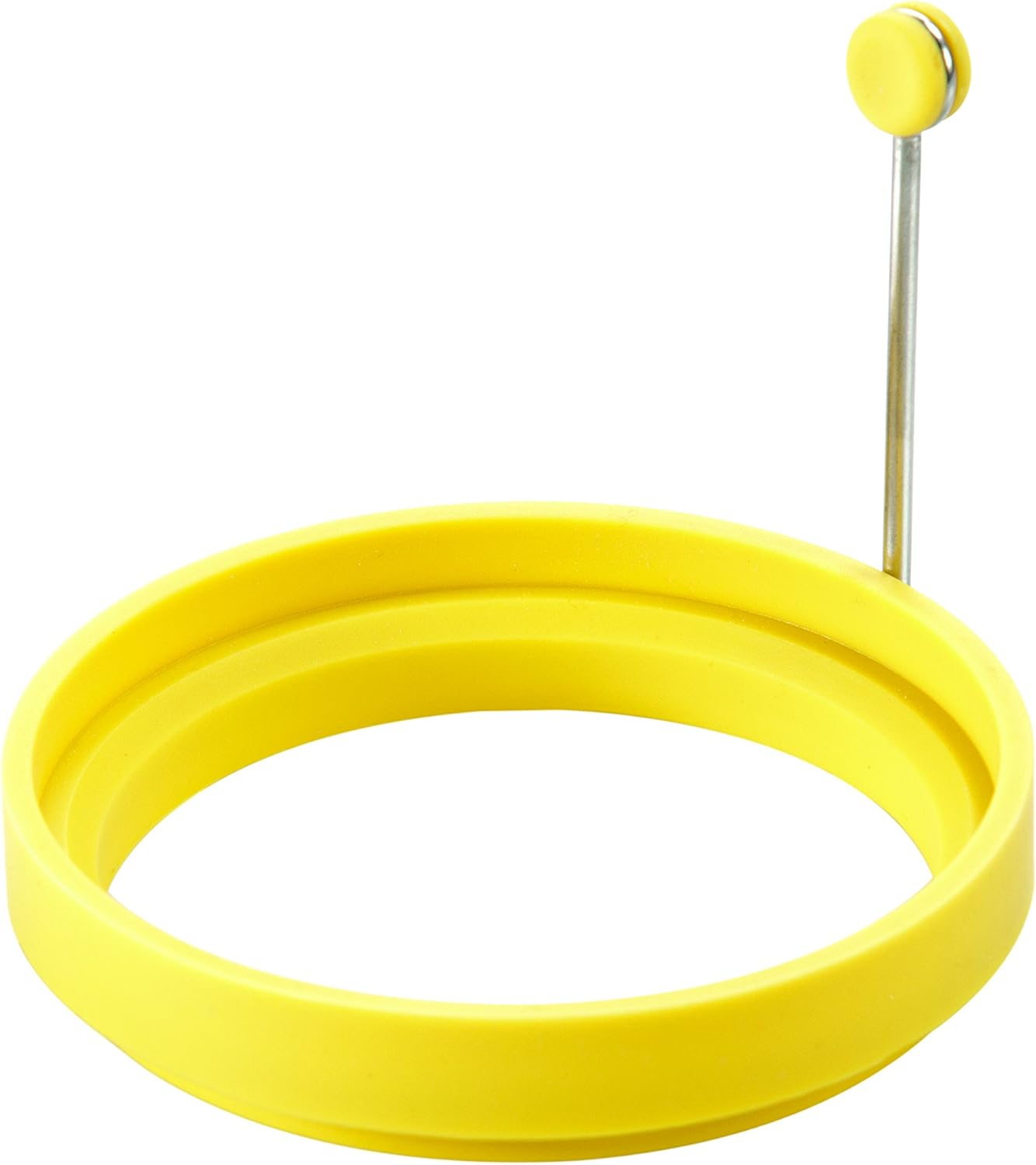 Yellow Lodge Silicone Egg Ring for Perfectly Shaped Eggs