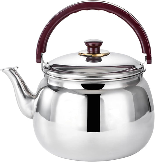 Yuhang Stovetop Teapot Whistling Tea Kettle for Gas, Induction, Electric Hobs - 1.8L Size