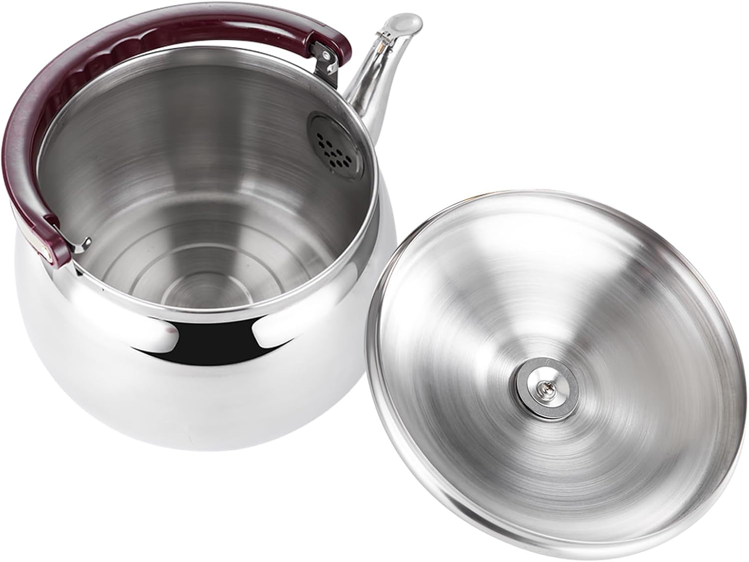 Yuhang Stovetop Teapot Whistling Tea Kettle for Gas, Induction, Electric Hobs - 1.8L Size