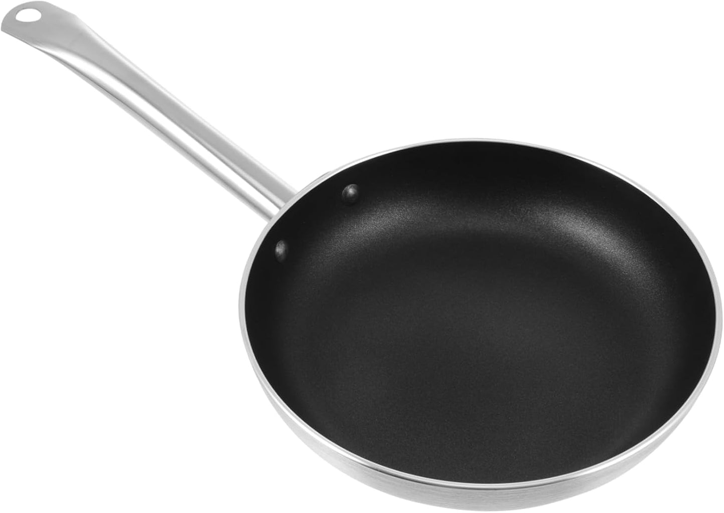 Zerodeko Nonstick Steak Skillet with Lid - 1 PC Aluminum Alloy Frying Pan for Cooking, Baking, and Grilling