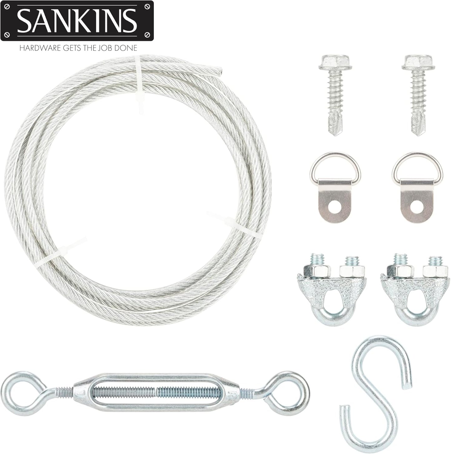 Zinc Steel Gate Hardware Kit for Interior and Exterior Gates to Prevent Sagging