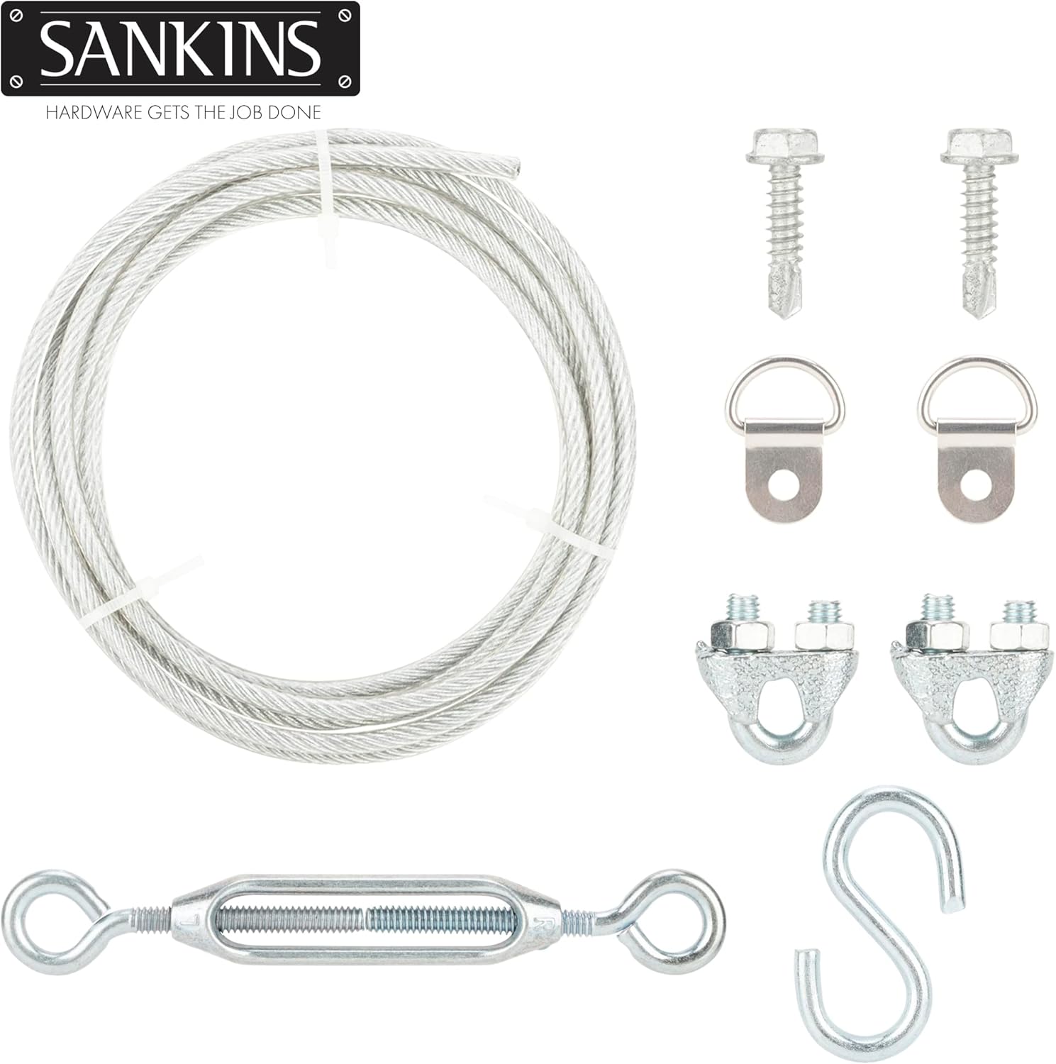 Zinc Steel Gate Hardware Kit for Interior and Exterior Gates to Prevent Sagging