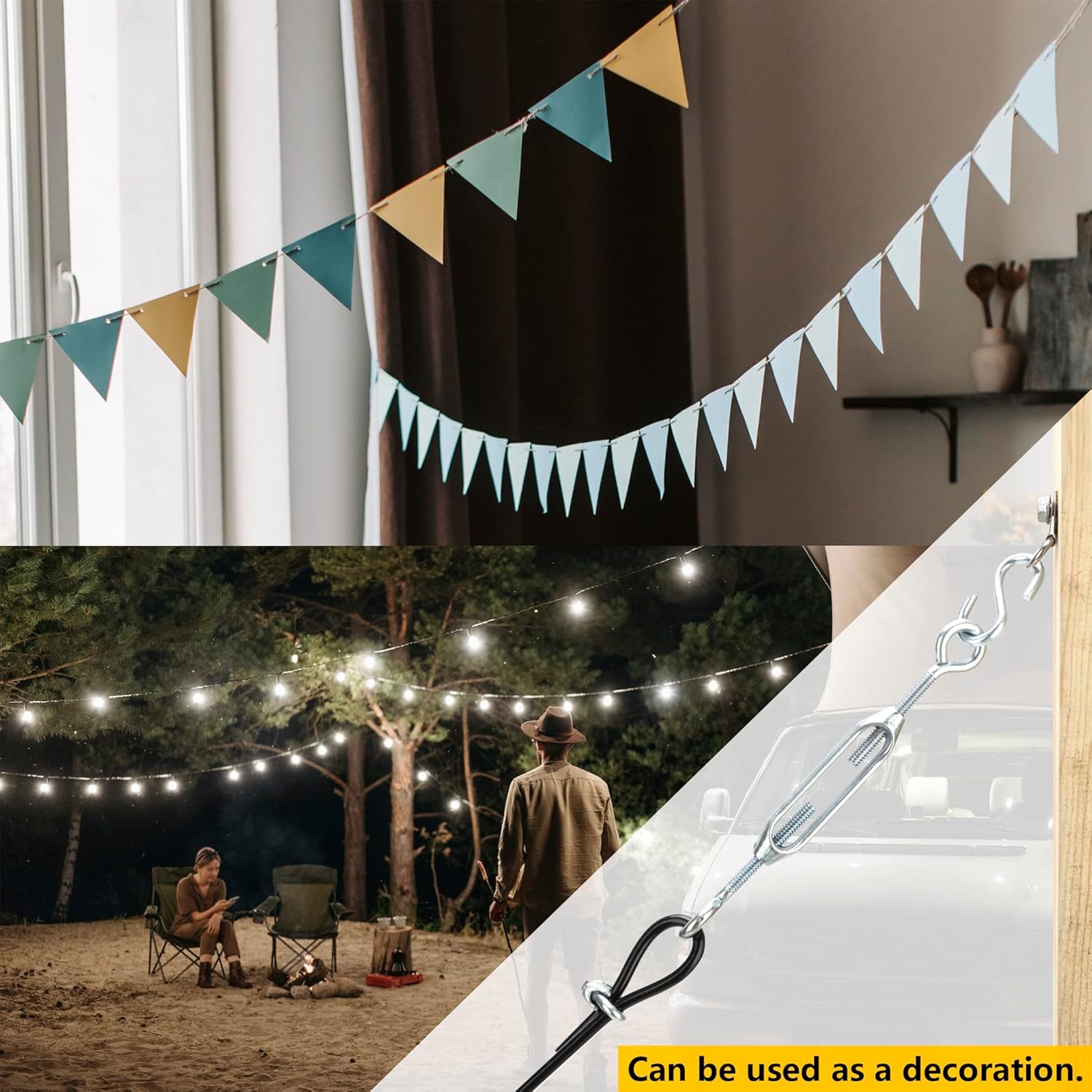 Zinc Steel Gate Hardware Kit for Interior and Exterior Gates to Prevent Sagging